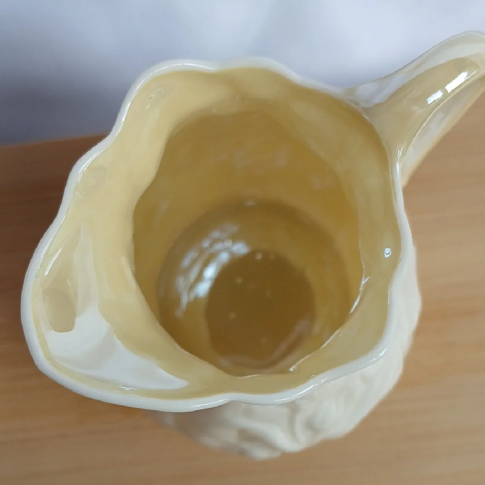Vintage Belleek Porcelain Creamer Ireland